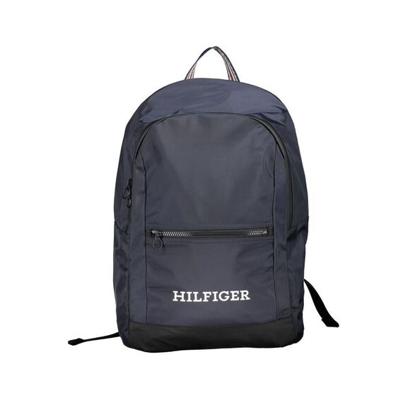 Tommy Hilfiger Blue Polyester Men Men's Backpack